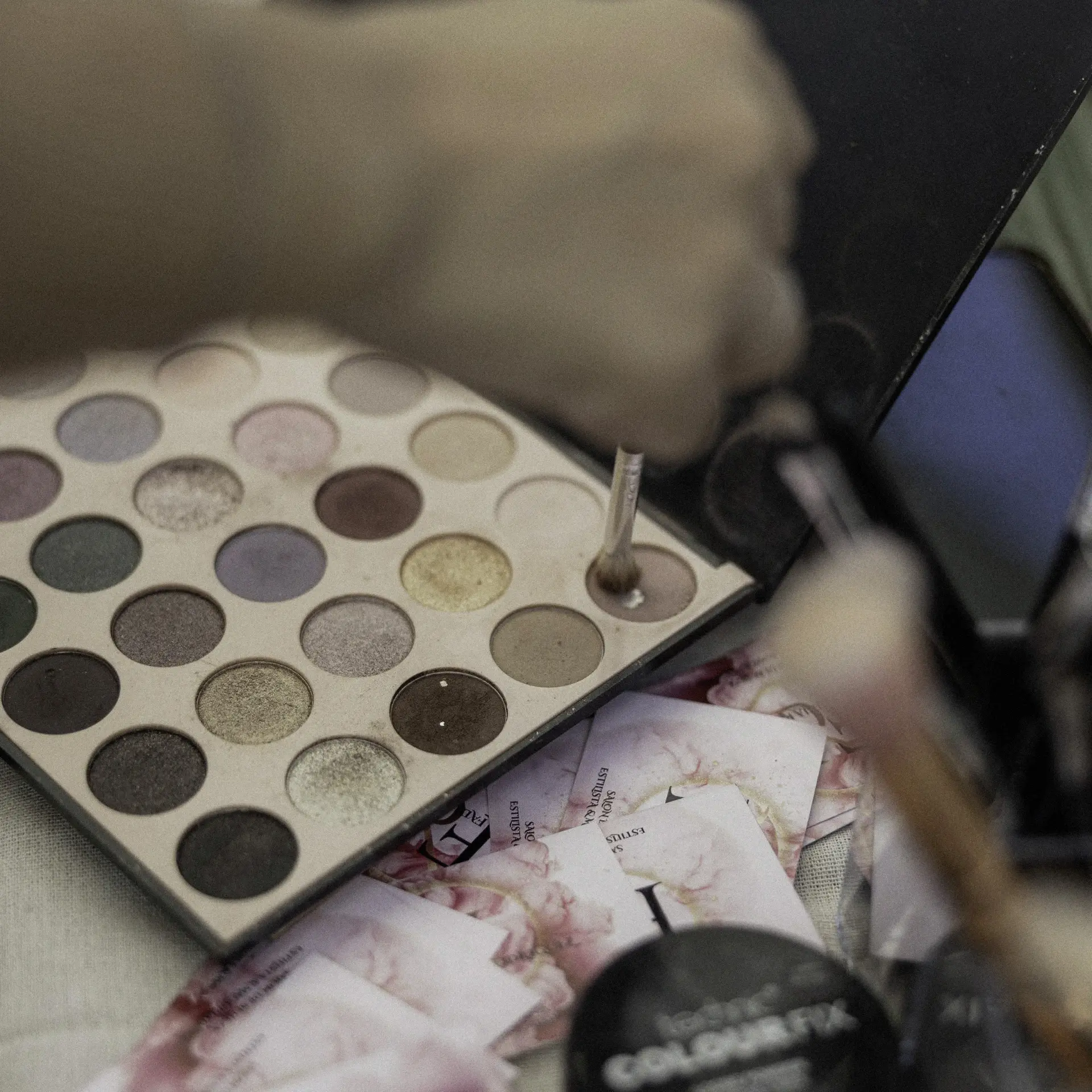 Prueba de maquillaje nupcial